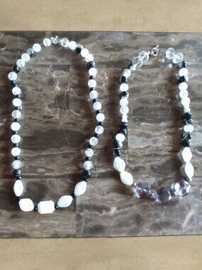 Glass Bead Necklace Set
